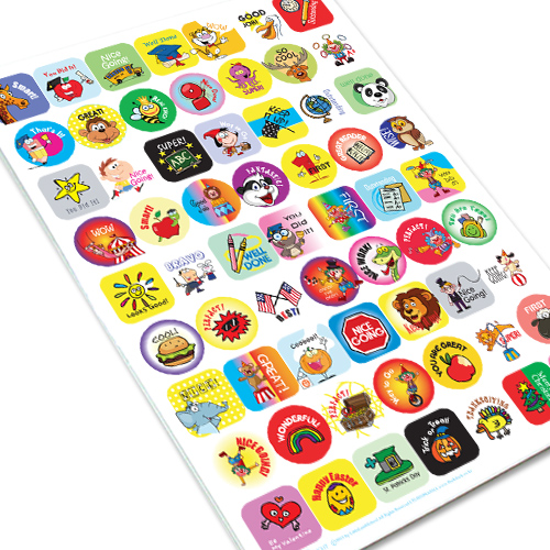 [리틀램스쿨][칭찬교구] 칭찬스티커 Classic_10