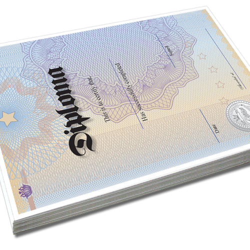 [리틀램스쿨][칭찬교구] 졸업증서A_100(New)