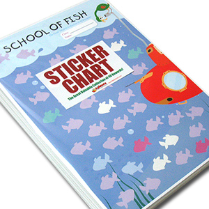 [리틀램스쿨][칭찬교구] 스티커차트 8종_120