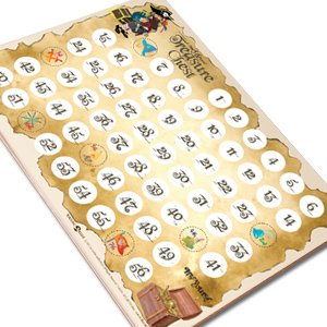 [리틀램스쿨][칭찬교구] 칭찬금화보드_100