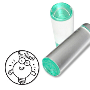 [리틀램스쿨][stamp] 크리스탈도장 Brilliant (Bulb)