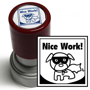 [리틀램스쿨][stamp] 만년도장 Nice Work (Dog)