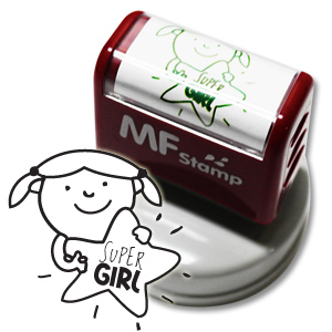 [리틀램스쿨][stamp] 만년도장 Super Girl