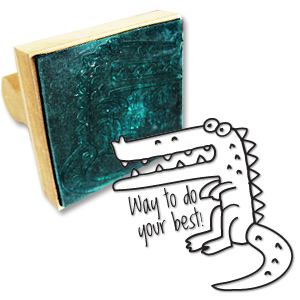 [리틀램스쿨][stamp] Way To Do Your Best (Dino)