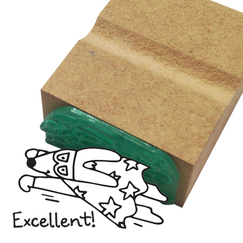 [리틀램스쿨][stamp] Excellent!(Mask Dog)스탬프