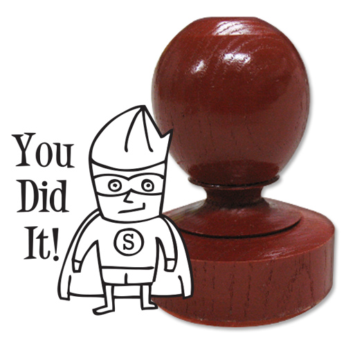 [리틀램스쿨][stamp] You Did It(Hero)스탬프