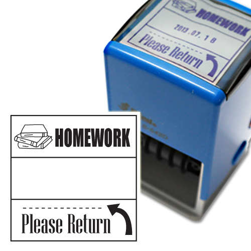 Self-Inking: Return Homework (Date)